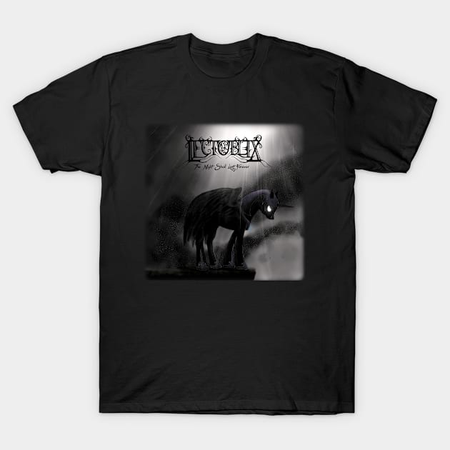 The Night Shall Last Forever Album Cover T-Shirt by DiemExuro